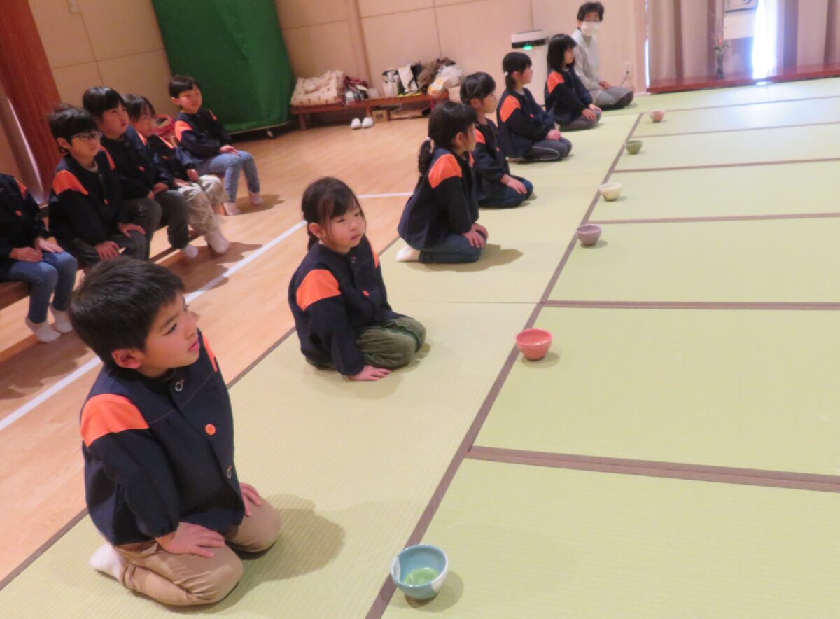 お茶作法に参加したよ！！